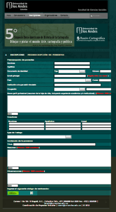 OJO: el formulario funciona mejor en Chrome, Mozila Firefox y Safari