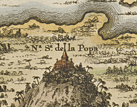 ¡ Identifica en cual mapa Colonial de Cartagena aparece este detalle !